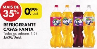 Pingo Doce Refrigerante c/Gás Fanta 1,5lt promoção