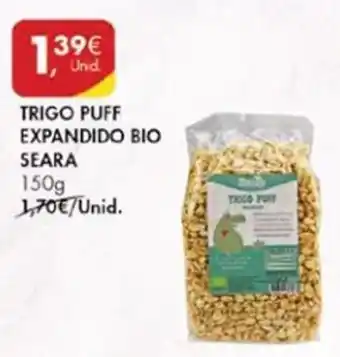 Pingo Doce Trigo Puff Expandido Bio Seara 150g promoção