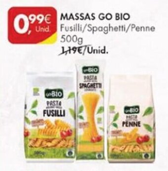 Pingo Doce massas Go Bio 500g promoção