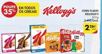 Pingo Doce Corn Flakes Kelogg's 500g promoção