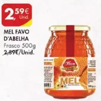Pingo Doce Mel Favo D'Abelha 500g promoção