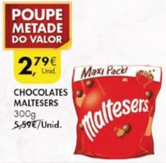 Pingo Doce Chocolates Maltesers 300g promoção