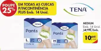 Pingo Doce Tena Pants Medium 14 Unid promoção