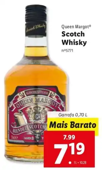 Lidl Queen Margot Scotch Whisky 0,70L promoção