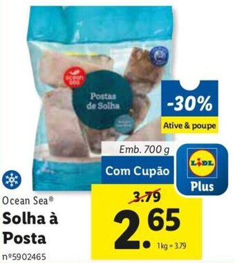 Ocean Sea Solha à Posta 700g