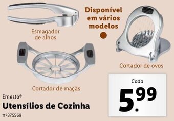 Lidl Ernesto Utensílios de Cozinha promoção