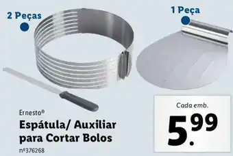 Lidl Ernesto Espátula/ Auxiliar para Cortar Bolos promoção