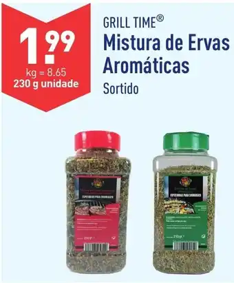 ALDI Grill Time Mistura de Ervas Aromátocas 230g promoção