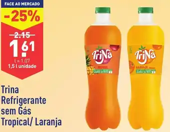 ALDI Trina Refrigerante sem Gás Tropical/Laranja 1,5L promoção