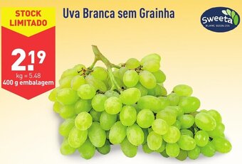 ALDI Uva Branca sem Grainha 400g promoção