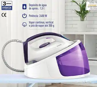 ALDI Ferro com Caldeira Philips 21 x 23 x 35,4cm promoção