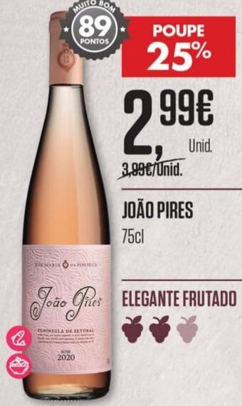 Pingo Doce João Pires 75cl promoção
