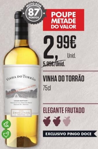 Pingo Doce Vinha do Torrão 75cl promoção