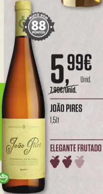 Pingo Doce João Pires 1,5lt promoção