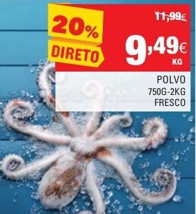 Continente Polvo 750g-2kg promoção