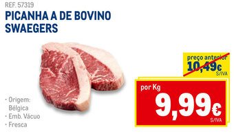 Makro Picanha a de Bovino Swaegers promoção