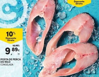 Continente Posta de Perca do Nilo Congelada promoção