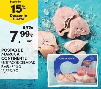 Postas de Maruca Continente 600g