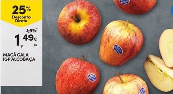 Continente Maçã Gala IGP Alcobaça promoção