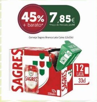 Coviran Cerveja sagres promoção