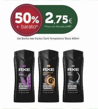 Coviran Gel de banho axe promoção