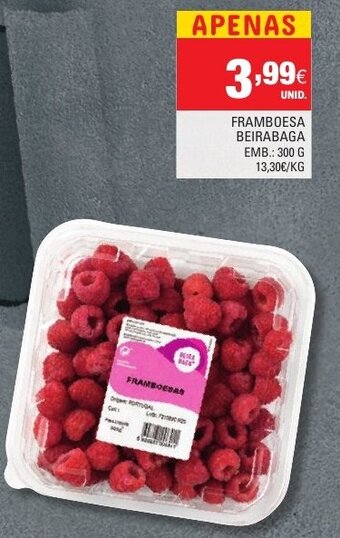 Continente Framboesa Beirabaga 300g promoção