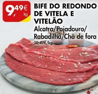 Pingo Doce Bife do Redondo de Vitela e Vitelão promoção