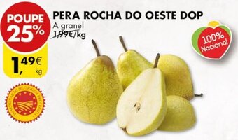 Pingo Doce Pera Rocha do Oeste DOP promoção