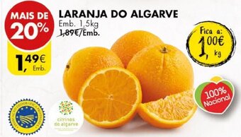 Pingo Doce Laranja do Algarve 1,5kg promoção