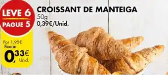 Pingo Doce Croissant de Manteiga 50g promoção