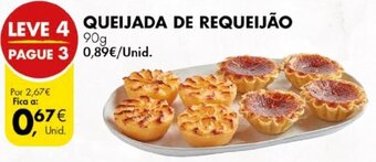 Pingo Doce Queijada de Requeijão 90g promoção