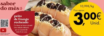 Pingo Doce Peito de Frango Recheado promoção