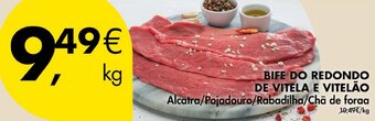 Pingo Doce Bife do Redondo de Vitela e Vitelão promoção