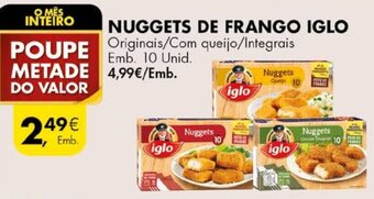 Pingo Doce Nuggets de Frango Iglo 10 unid. promoção
