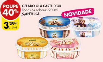 Pingo Doce Gelado Olá Carte D'or 900ml promoção