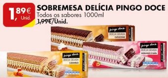 Pingo Doce Sobremesa Delícia Pingo Doce 1000ml promoção