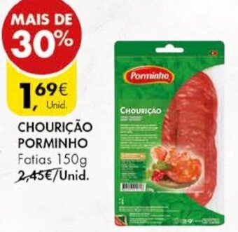 Pingo Doce Chourição Porminho 150g promoção