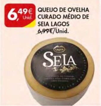 Queijo de Ovelha Curado Médio de Seia Lagos