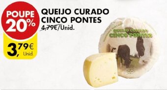 Pingo Doce Queijo Curado Cinco Pontes promoção