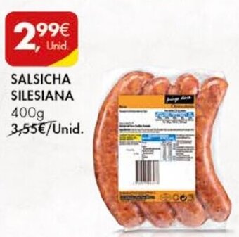 Pingo Doce Salsicha Silesiana Pingo Doce 400g promoção