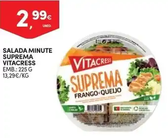 Continente Salada Minute Suprema Vitacress 225g promoção