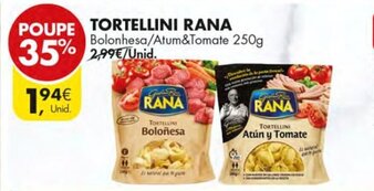 Pingo Doce Tortellini Rana 250g promoção
