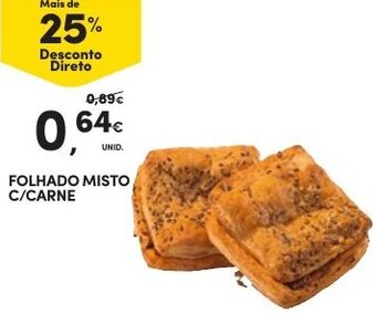 Continente Folhado Misto C/ Carne promoção