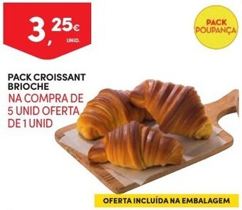 Continente Pack Croissant Brioche promoção