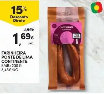 Continente Farinheira Ponte de Lima Continente 200g promoção
