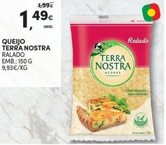 Continente Queijo Terra Nostra 150g promoção