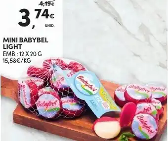 Continente Mini Babybel Light 12 x 20g promoção