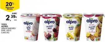 Continente Yofu Alpro 400g promoção