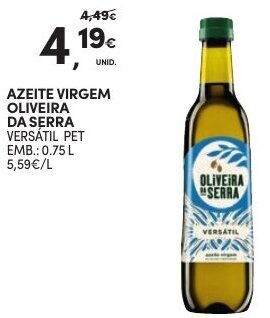 Continente Azeite Virgem Oliveira da Serra 0,75L promoção