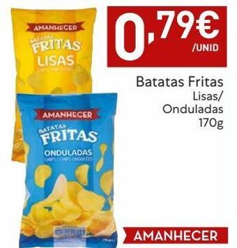 Amanhecer Batata chips amanhecer promoção